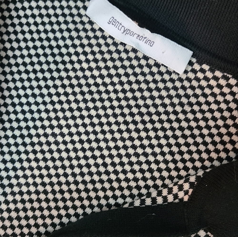 Gentry Portofino Checkered Jacket Size Medium - Picture 4 of 9